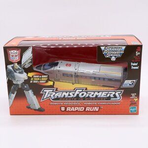 Transformers RAPID RUN Train Action Figure RID Hasbro 2001 New Sealed